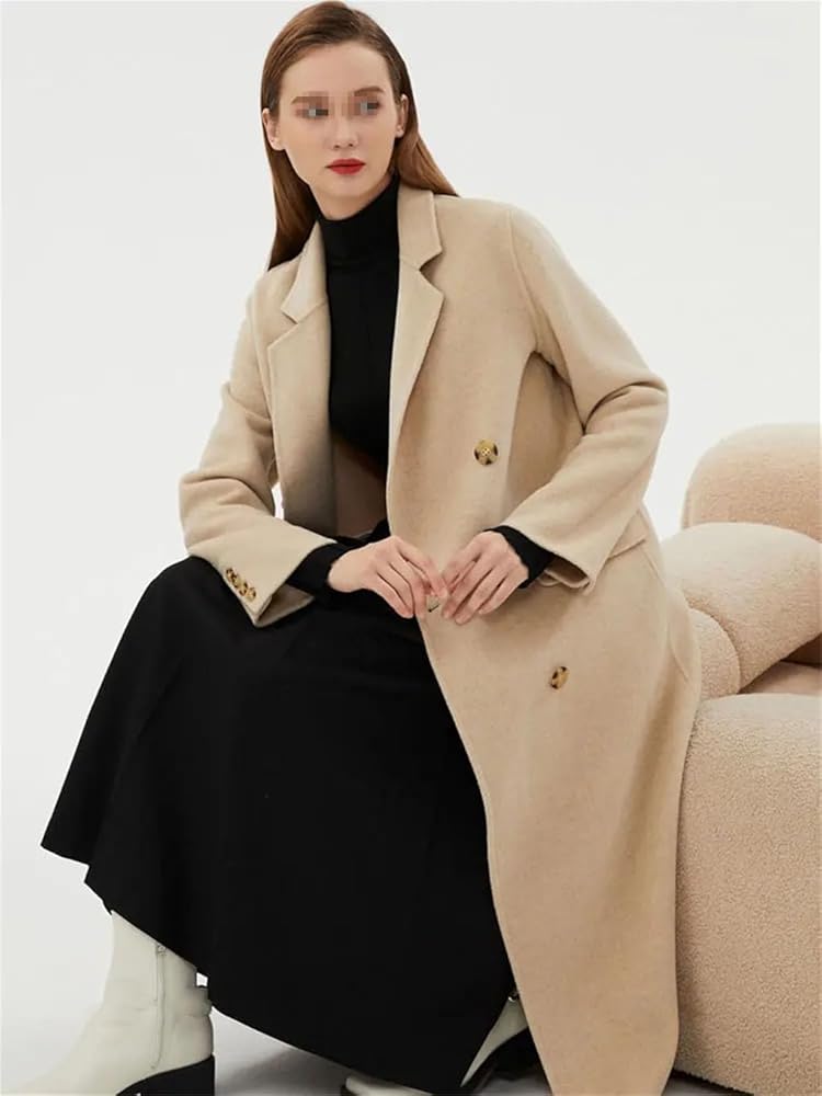 Amazon.com: Autumn And Winter Women's 100% Cashmere Coat